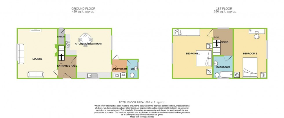Floorplan for Main Road, Church Village, Pontypridd